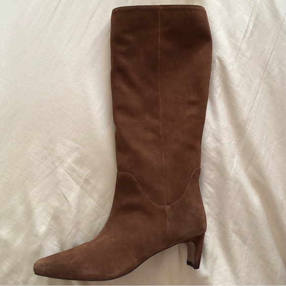 Vince Camuto wide calf suede boot - Picture 3 of 9